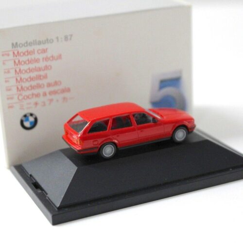 1:87 Herpa BMW 525i E34 Touring red DEALER VERSION