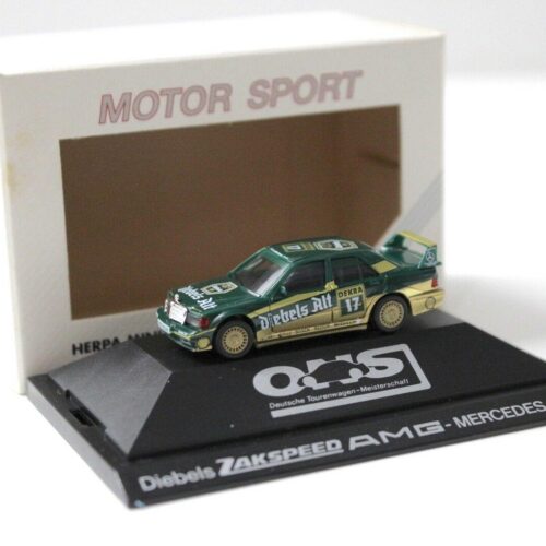 1:87 Herpa ZAKSPEED AMG Mercedes 190E Diebels #17