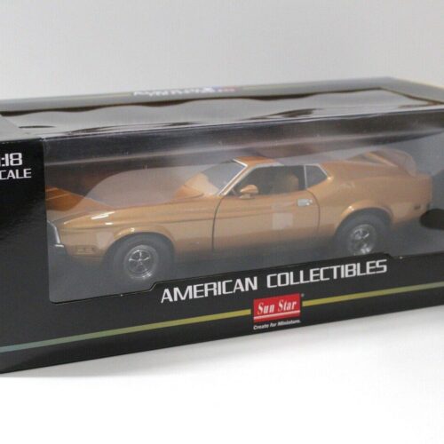 1:18 SunStar Ford Mustang Sportsroof 1971 gold