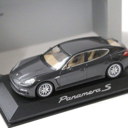 1:43 Minichamps Porsche Panamera S dark grey DEALER VERSION