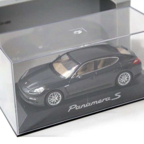 1:43 Minichamps Porsche Panamera S dark grey DEALER VERSION
