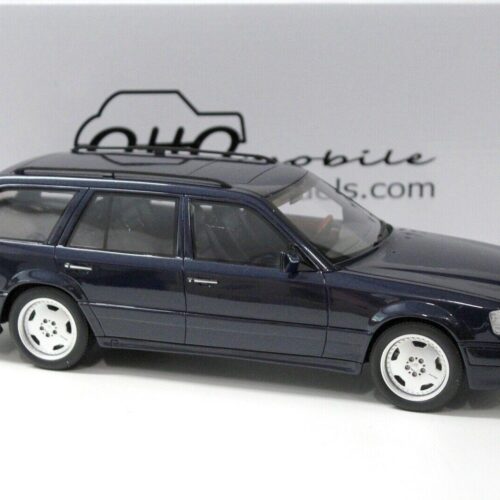 1:18 OTTO mobile OT753 Mercedes S124 AMG E36 Estate dark blue 1995 - Image 2