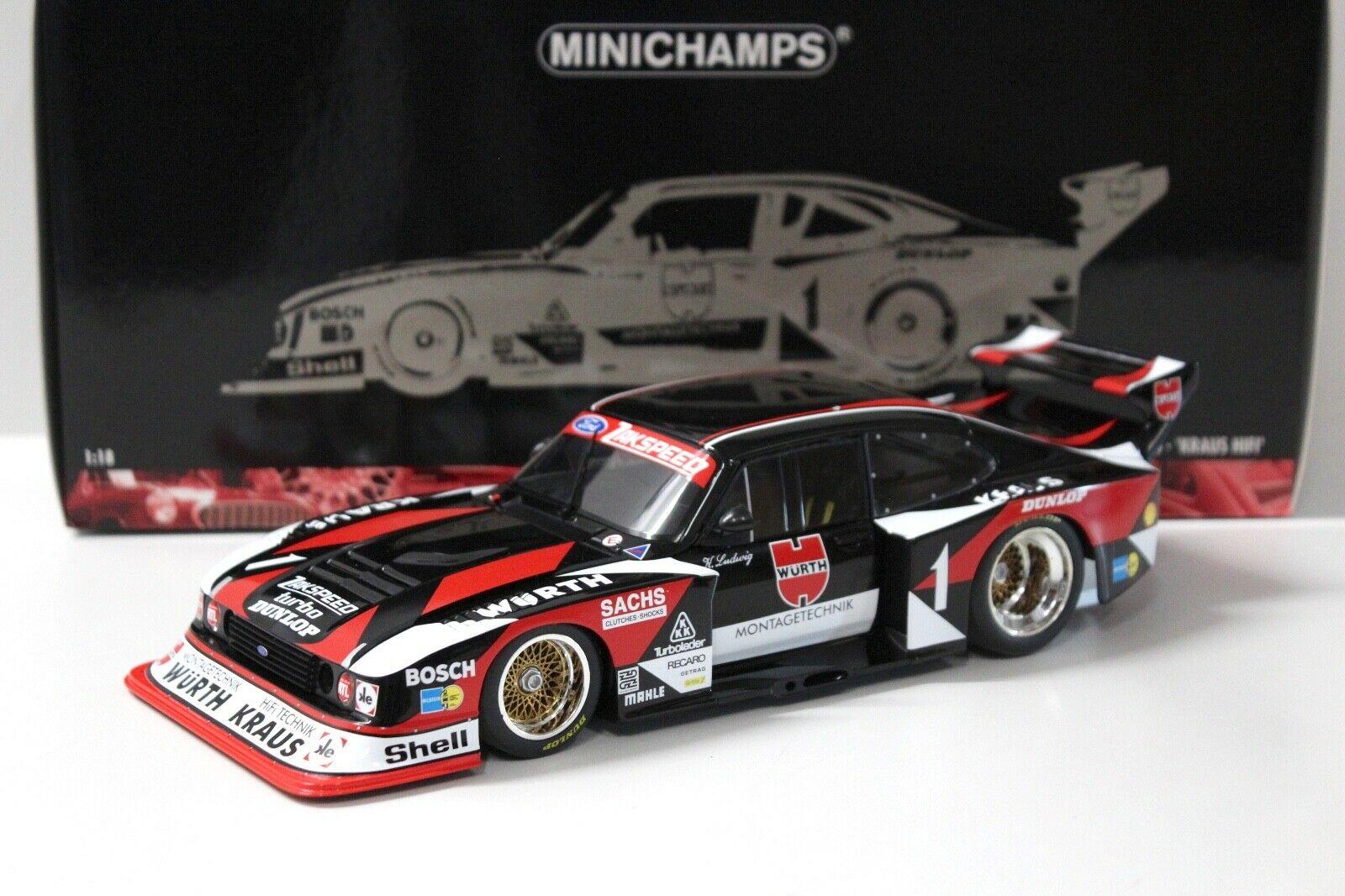 1:18 Minichamps Ford Capri Turbo Gr.5 Würth #1 Ludwig