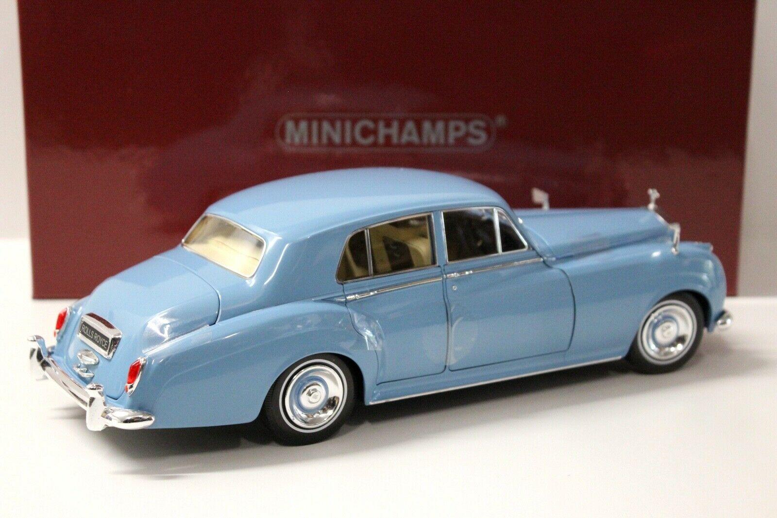 1:18 Minichamps Rolls Royce Silver Cloud II Limousine 1960 blue