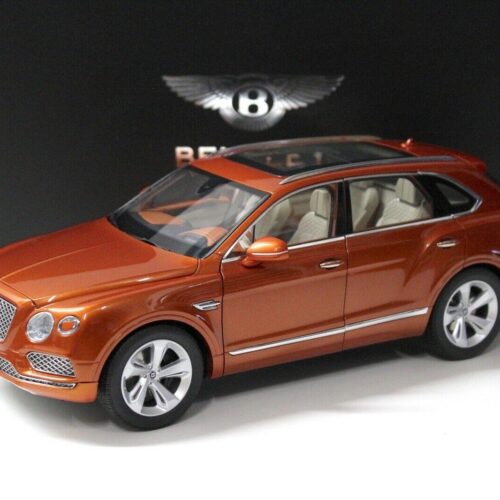 1:18 Kyosho Bentley Bentayga 2016 orange flame DEALER VERSION