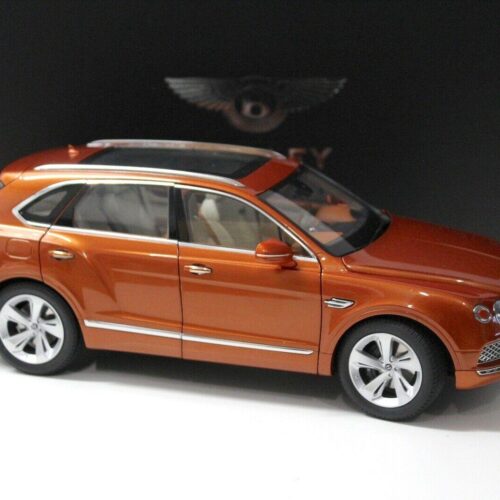 1:18 Kyosho Bentley Bentayga 2016 orange flame DEALER VERSION
