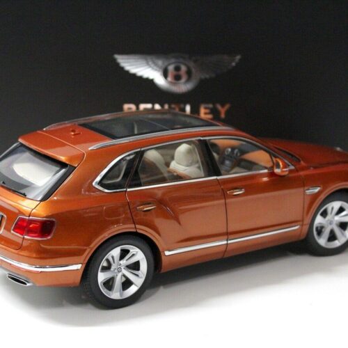 1:18 Kyosho Bentley Bentayga 2016 orange flame DEALER VERSION