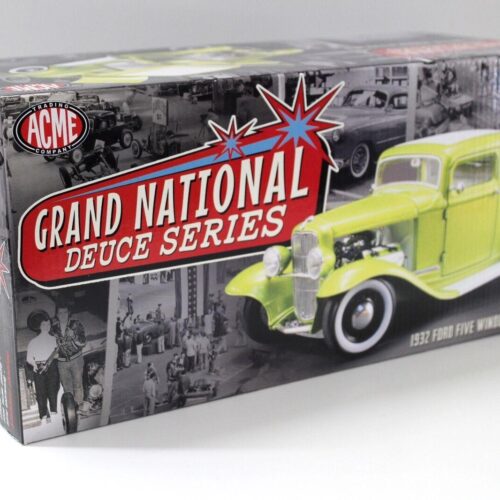 1:18 ACME 1932 Ford Five Window Hot Rod lemon cosmic