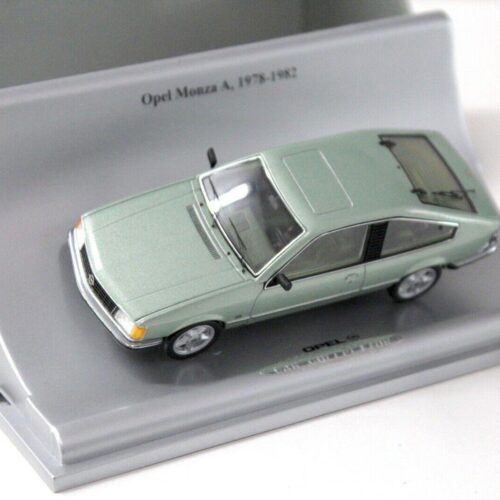 1:43 Schuco Opel Monza A light green Car Collection DEALER VERSION