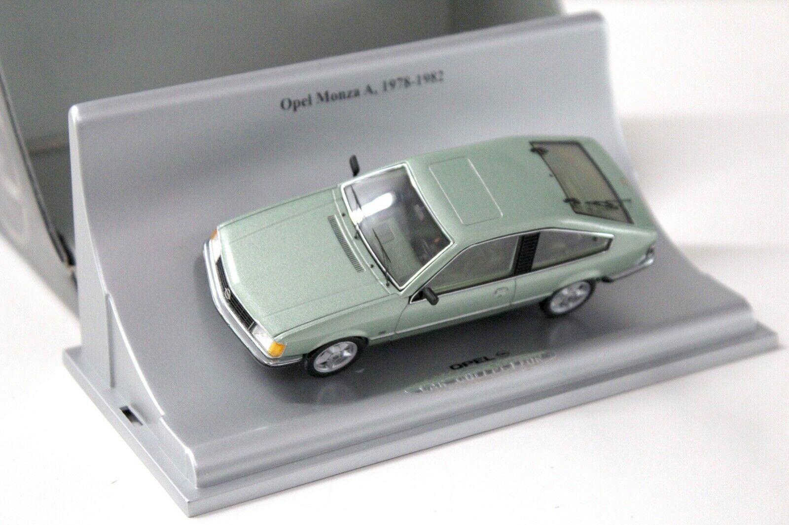 ID 40854 orig.jpg 1:43 Schuco Opel Monza A light green Car Collection DEALER VERSION
