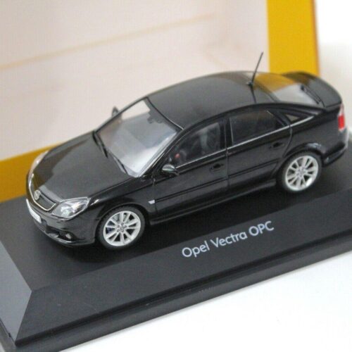 1:43 Schuco Opel Vectra OPC Sedan black DEALER VERSION