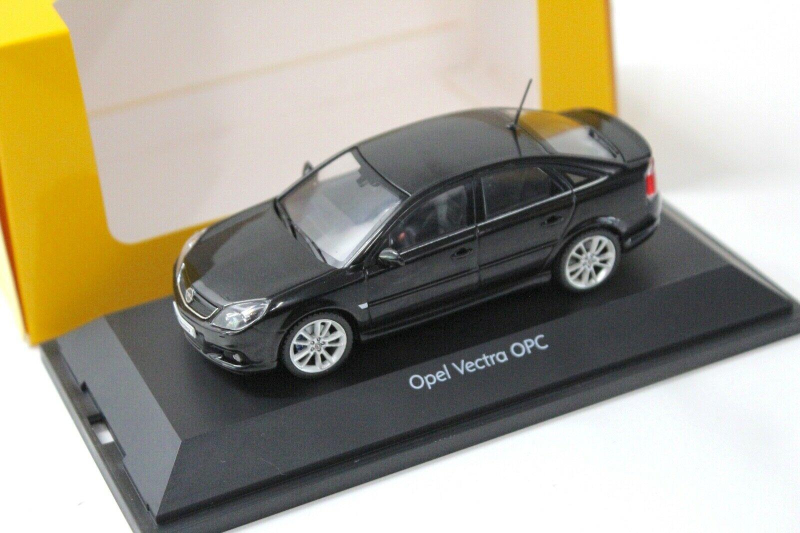 1:43 Schuco Opel Vectra OPC Sedan black DEALER VERSION