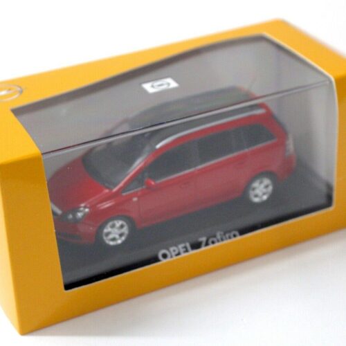 1:43 Minichamps Opel Zafira B red DEALER VERSION