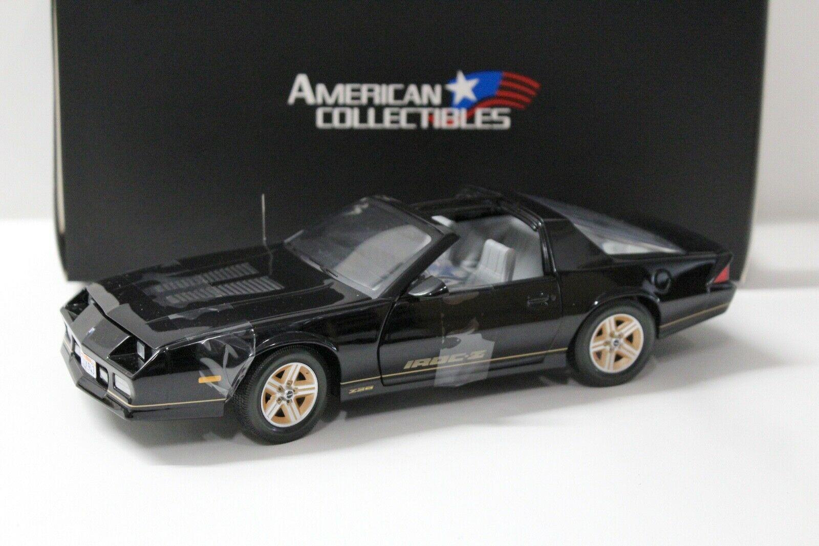1:18 Sun Star 1985 Chevrolet Camaro IROC-Z black