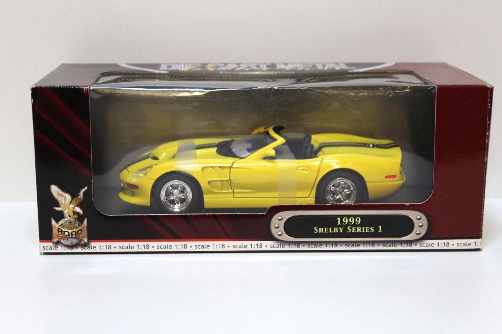 1:18 Road Signature Shelby Series 1 yellow