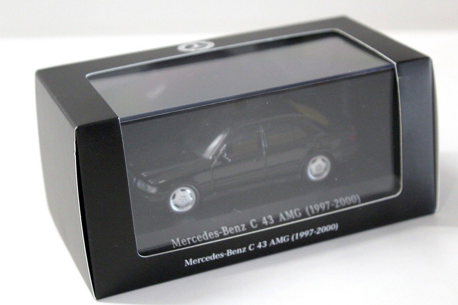 1:43 Spark Minimax Mercedes C43 AMG W202 black DEALER VERSION