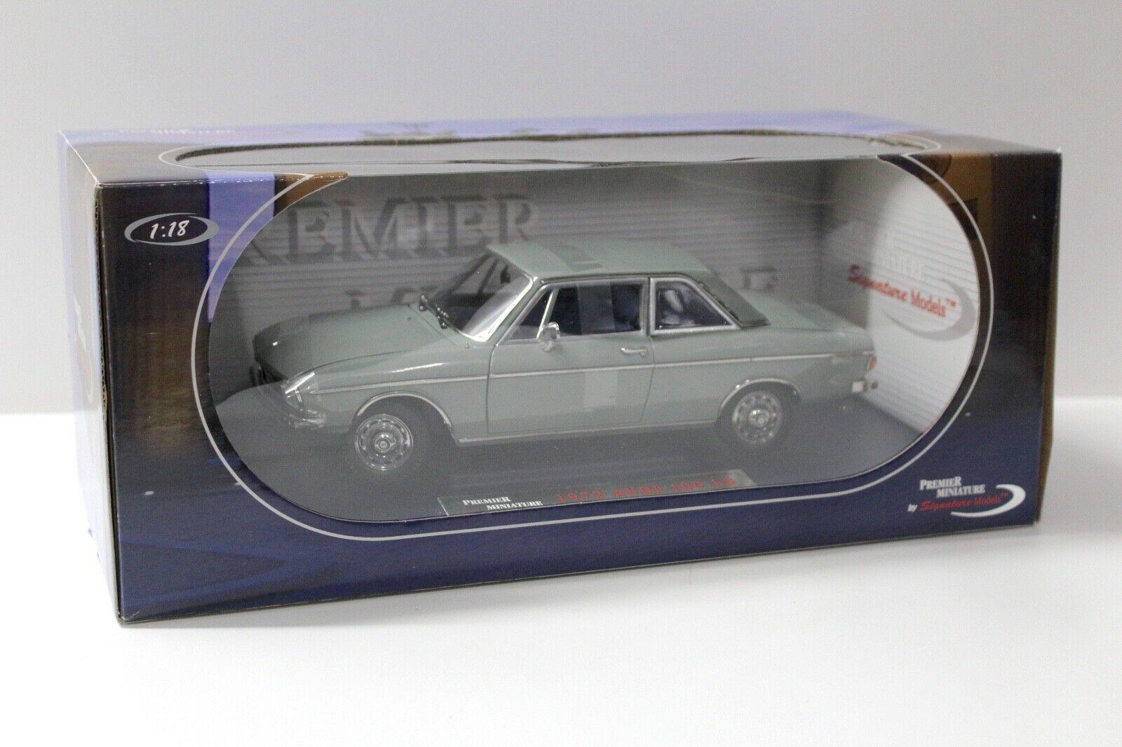 1:18 Signature Models Audi 100 LS grey 1972