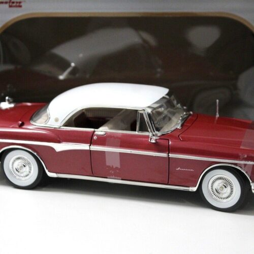 1:18 Signature Models Chrysler Imperial Coupe 1955 red/white