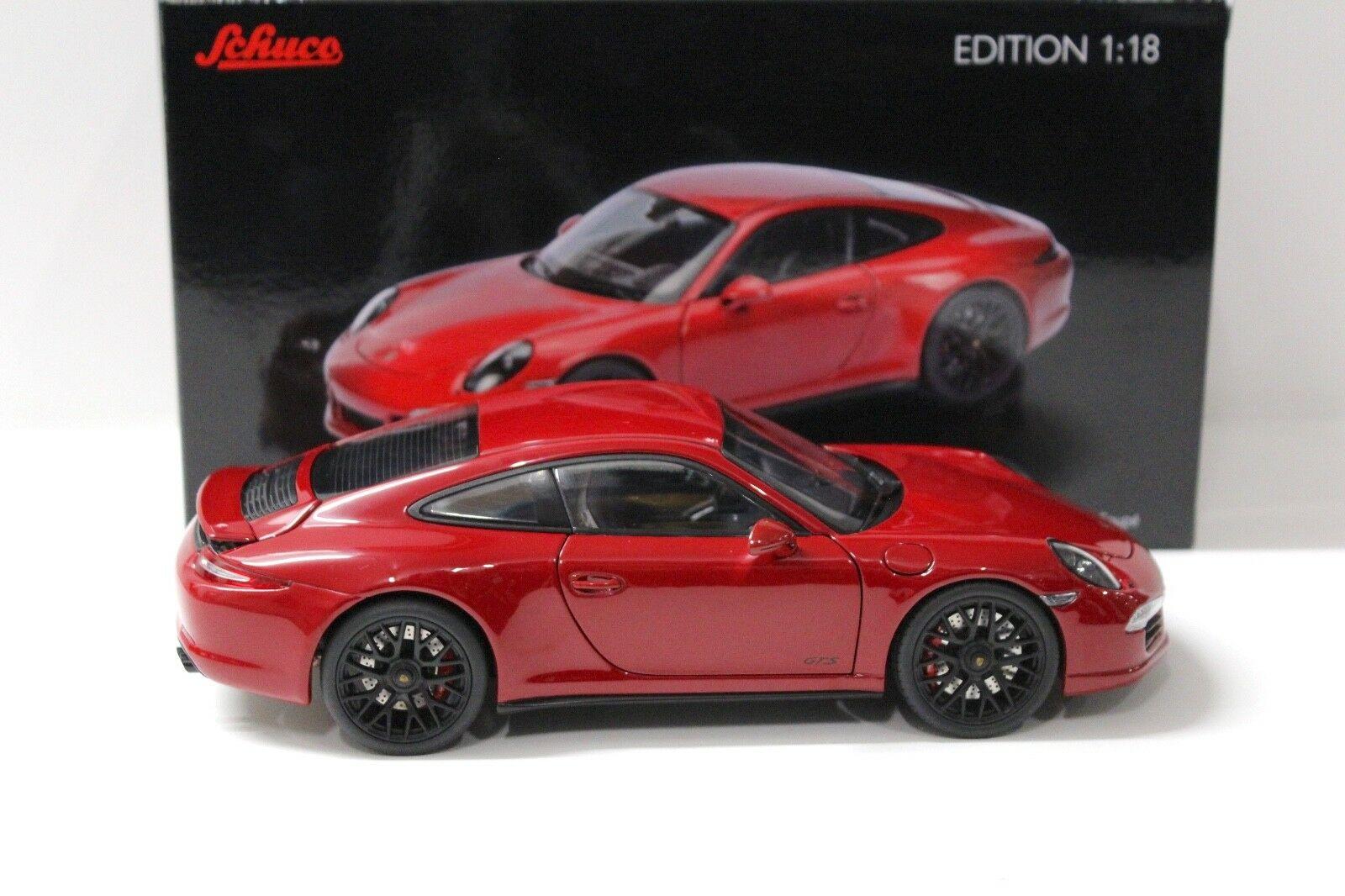 1:18 Schuco Porsche 911 (991) Carrera GTS Karmin red