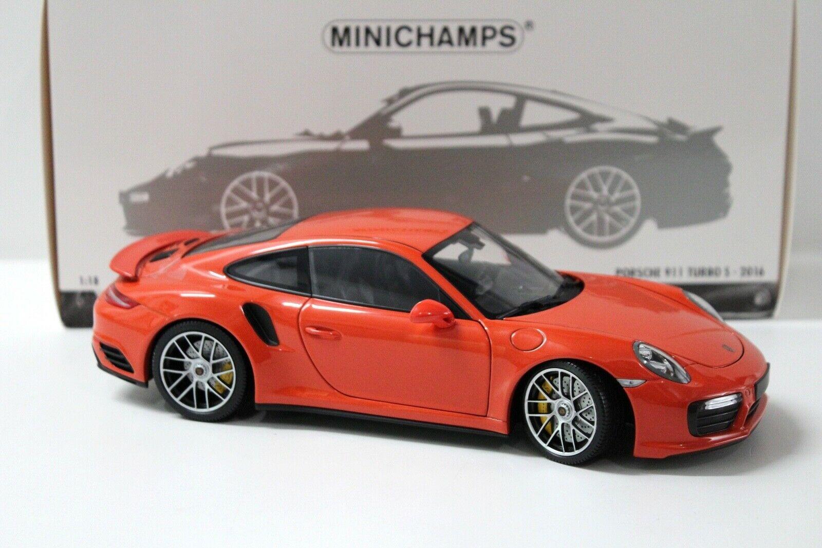 1:18 Minichamps Porsche 911 991.II Turbo S Coupe orange 2016