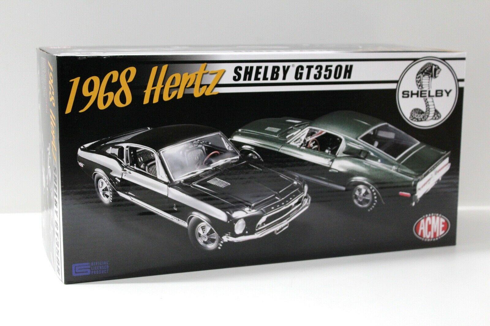 1:18 ACME 1968 HERTZ Shelby GT350H Coupe *RENT A RACER* black