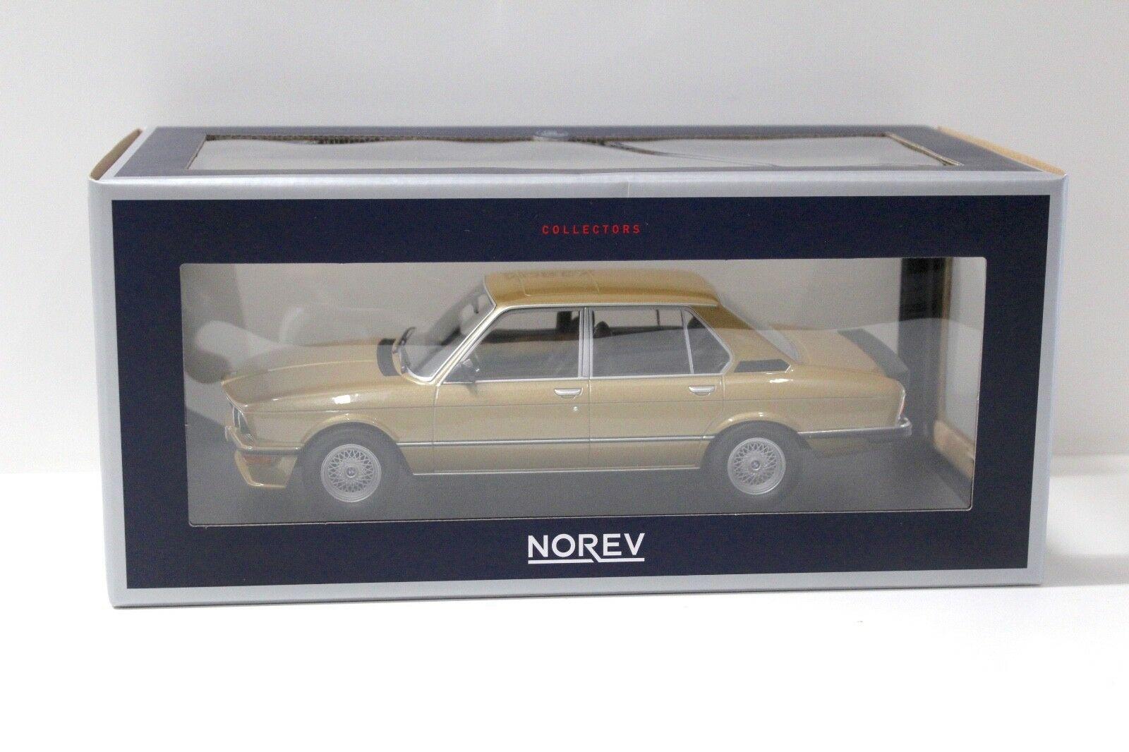 1:18 Norev BMW 535i Limousine 1980 gold metallic