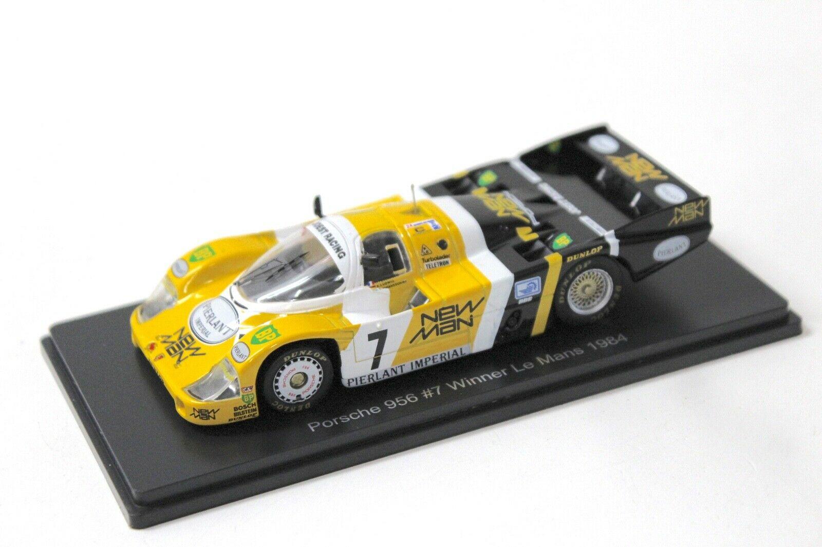 1:43 Spark Hachette Porsche 956 #7 Winner Le Mans 1984 Ludwig
