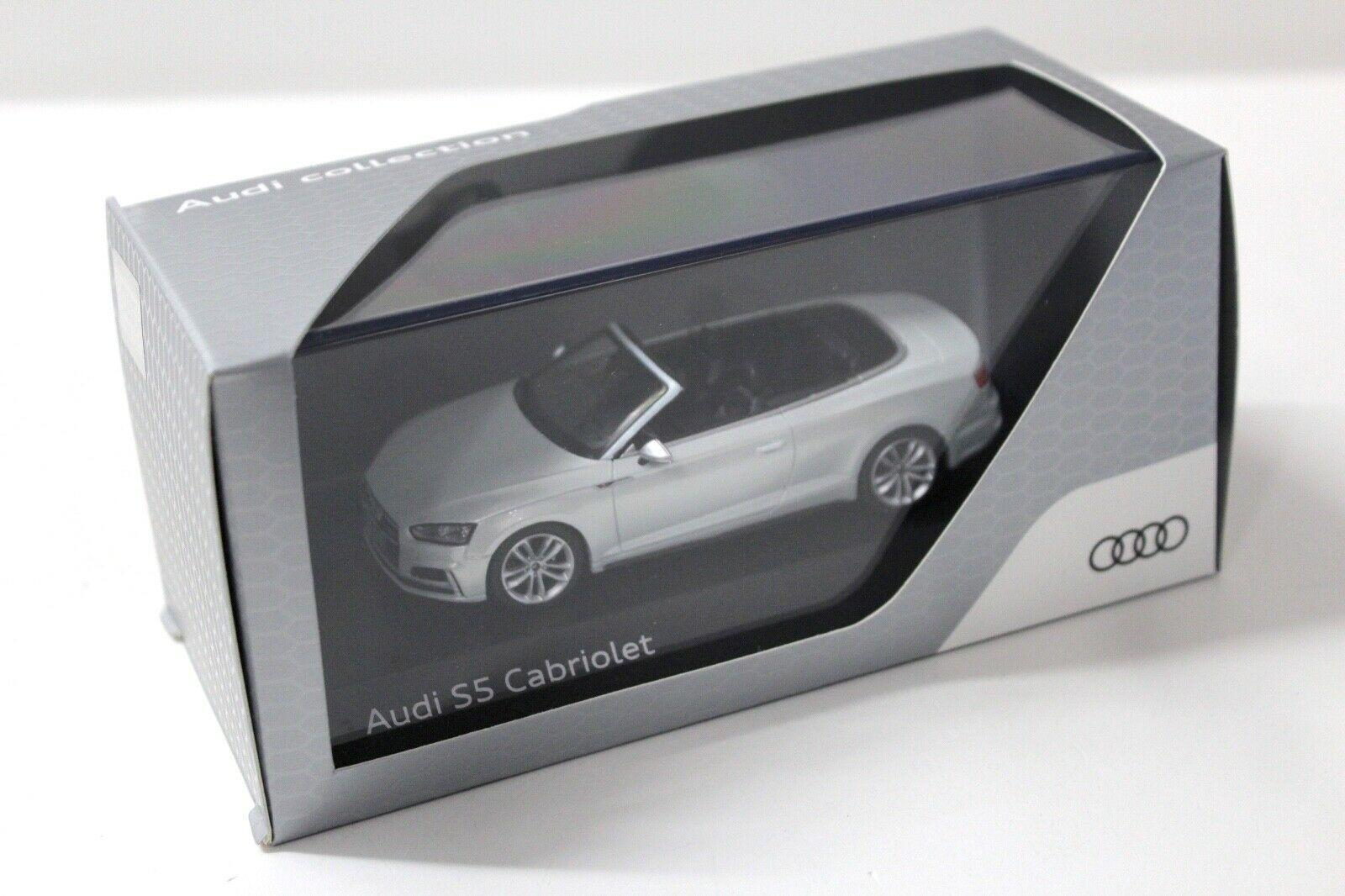 1:43 Jadi Audi S5 Cabriolet pearl white DEALER VERSION