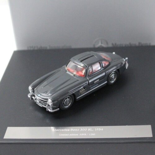 1:43 Schuco Mercedes 300SL Gullwing grey DEALER VERSION