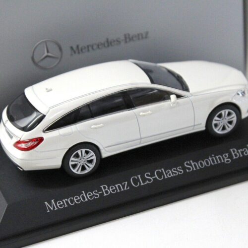 1:43 Norev Mercedes CLS Shooting Brake X218 Mopf white DEALER VERSION
