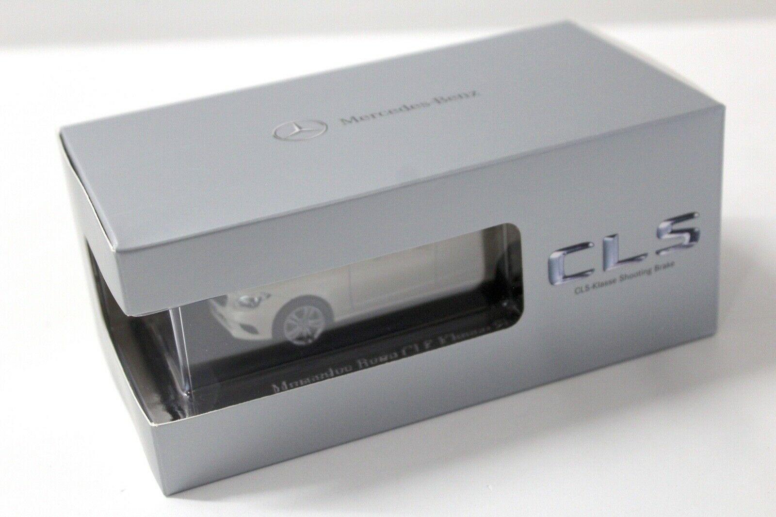 1:43 Norev Mercedes CLS Shooting Brake X218 Mopf white DEALER VERSION