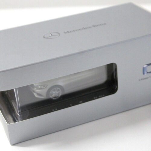 1:43 Norev Mercedes C-Klasse T-Modell Avantgarde silver DEALER VERSION