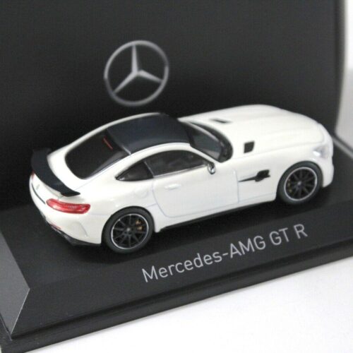 1:43 Norev Mercedes-AMG GT R Coupe white DEALER VERSION