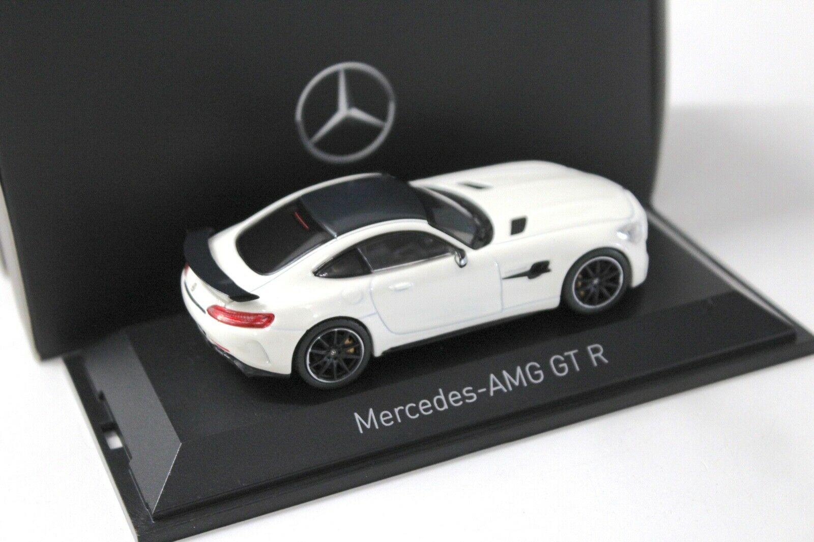 1:43 Norev Mercedes-AMG GT R Coupe white DEALER VERSION