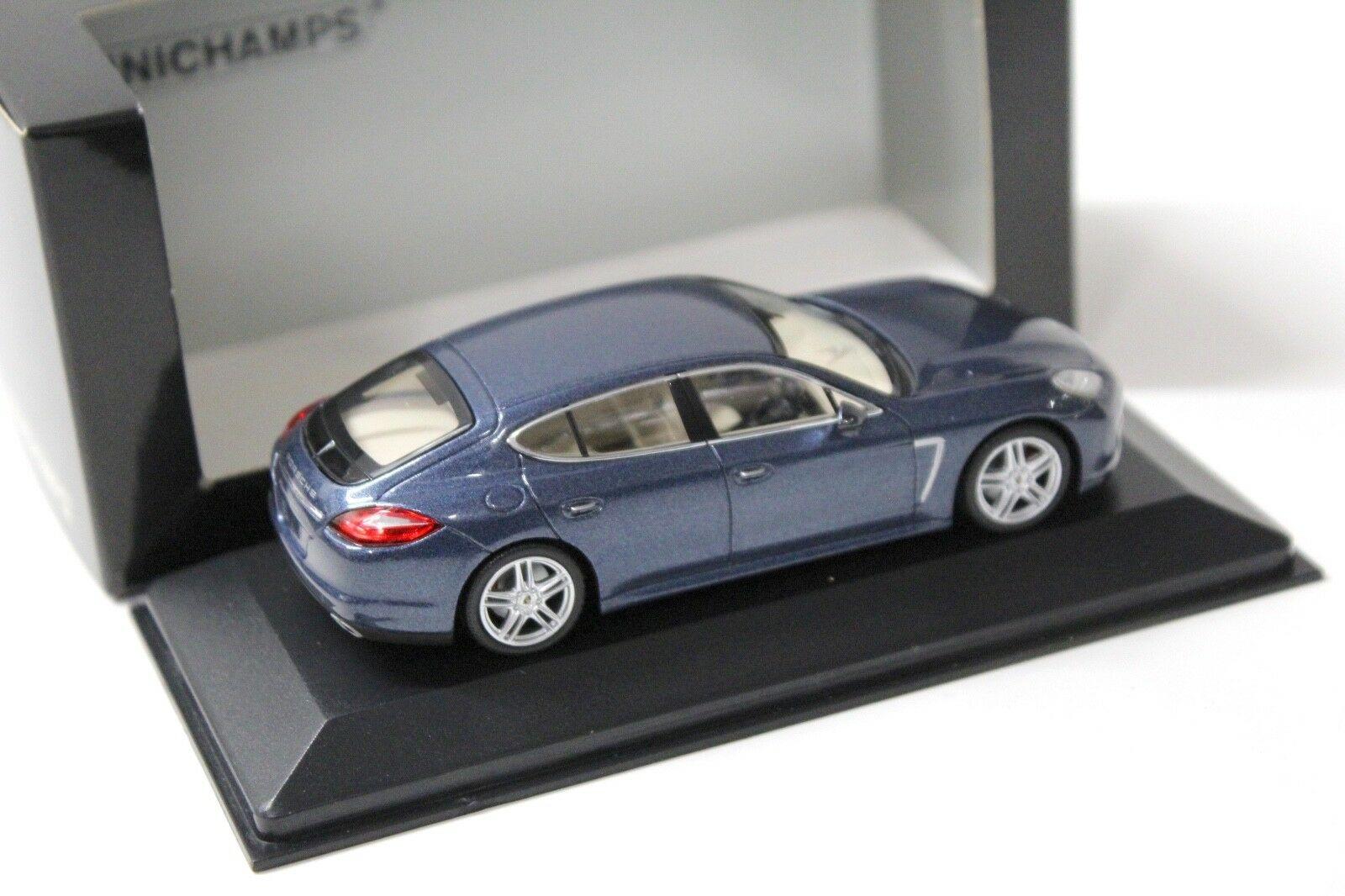 1:43 Minichamps Porsche Panamera Turbo Yachting blue