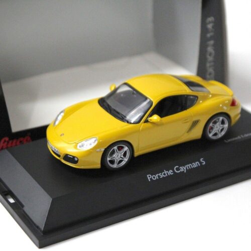 1:43 Schuco Porsche Cayman S yellow