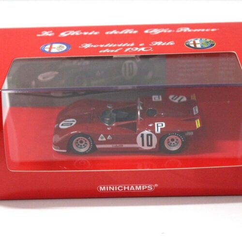 1:43 Minichamps Alfa Romeo T33/3 1971 red #10
