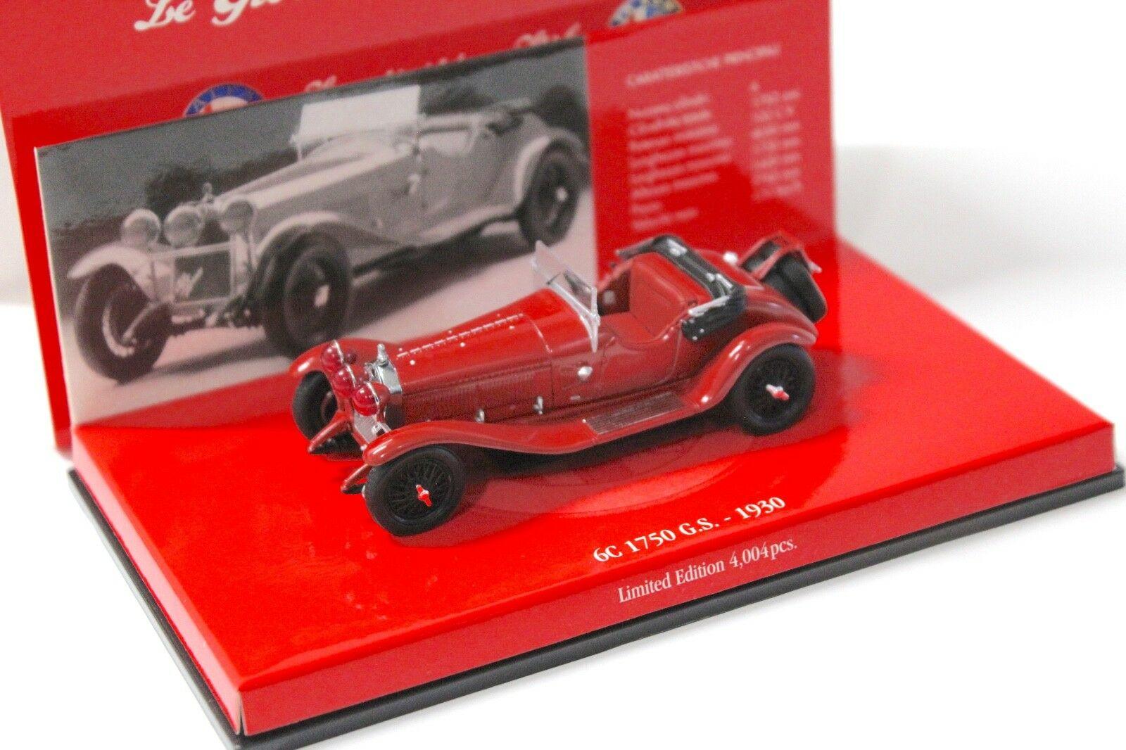 1:43 Minichamps Alfa Romeo 6C 1750 G.S. 1930 red