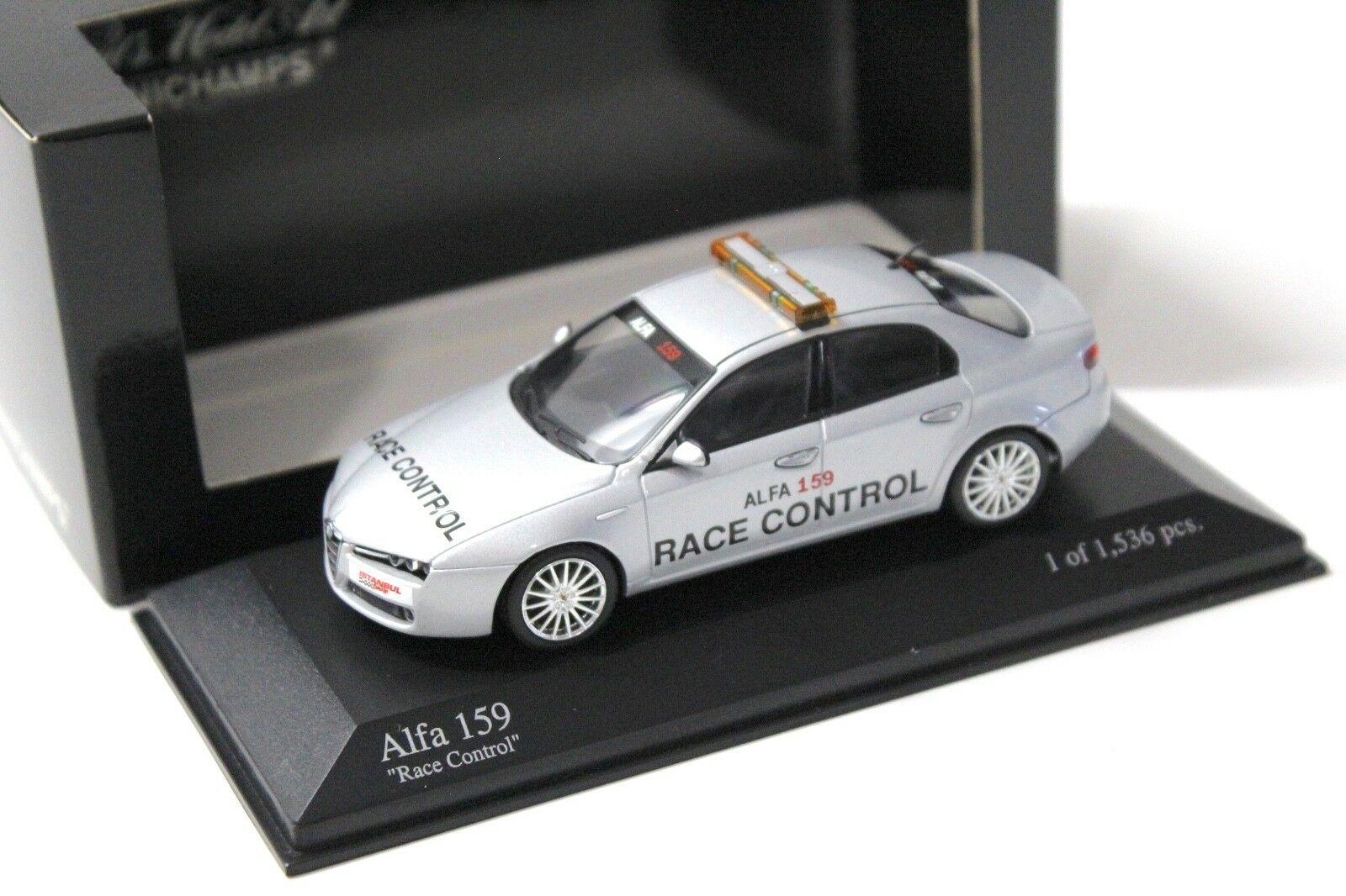 1:43 Minichamps Alfa Romeo 159 Race Control 2006 silver