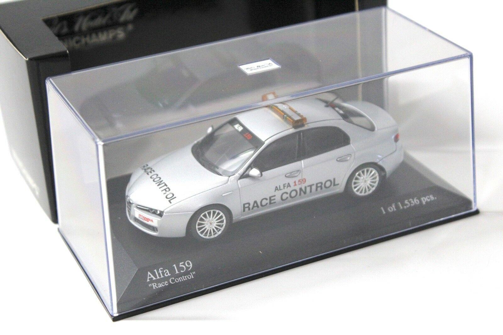1:43 Minichamps Alfa Romeo 159 Race Control 2006 silver