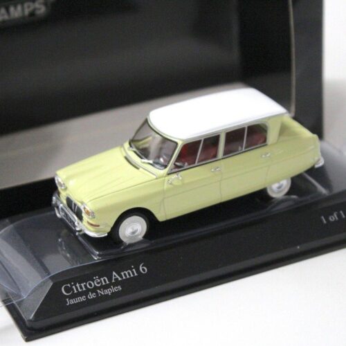 1:43 Minichamps Citroen Ami 6 yellow/ white 1964