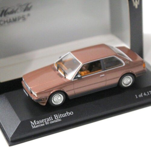 1:43 Minichamps Maserati Biturbo Marrone 80 metallic