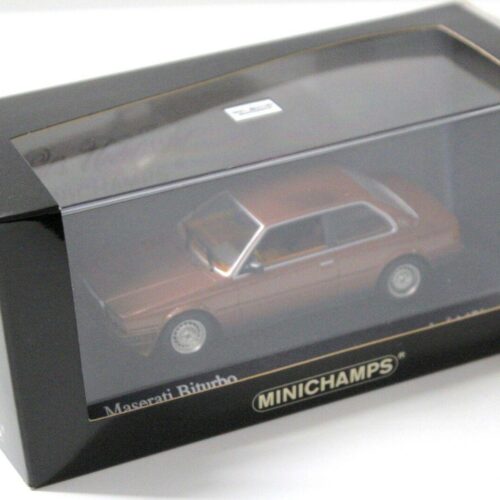 1:43 Minichamps Maserati Biturbo Marrone 80 metallic