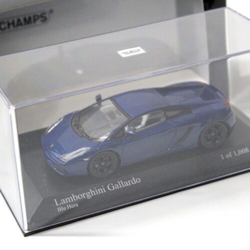 1:43 Minichamps Lamborghini Gallardo 2006 blue hera