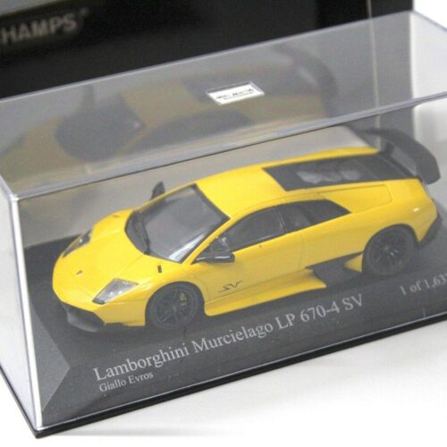 1:43 Minichamps Lamborghini Murcielago LP 670-4 SV yellow