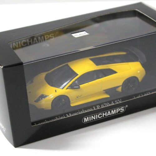 1:43 Minichamps Lamborghini Murcielago LP 670-4 SV yellow