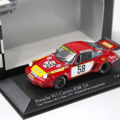 1:43 Minichamps Porsche 911 Carrera RSR 3.0 red #58