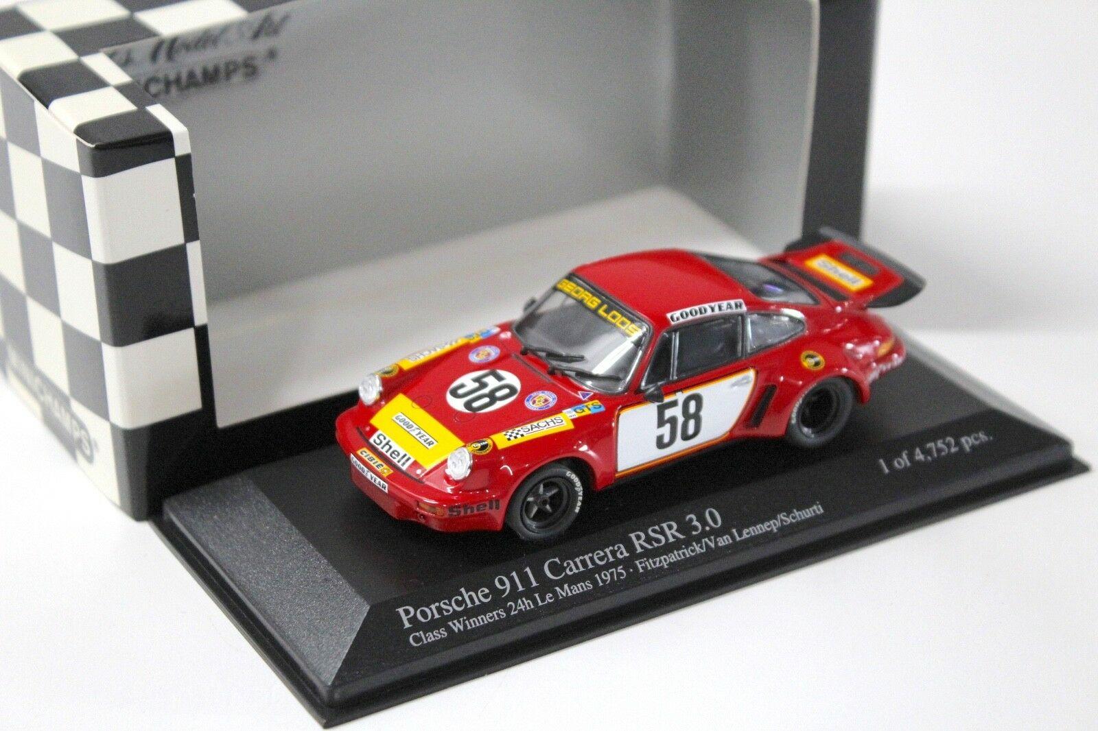 ID 41369 orig.jpg 1:43 Minichamps Porsche 911 Carrera RSR 3.0 red #58