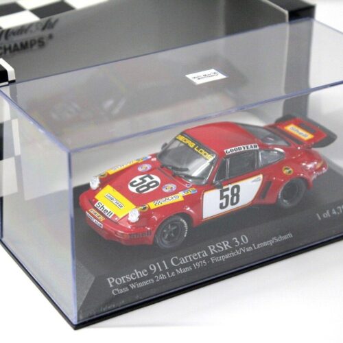 1:43 Minichamps Porsche 911 Carrera RSR 3.0 red #58