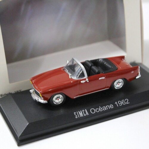 1:43 Norev Simca Oceane Convertible 1962 red
